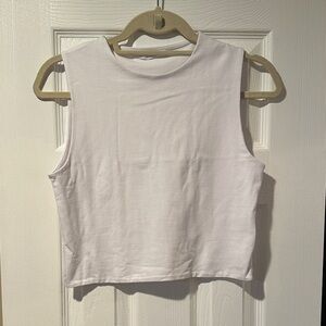 Zara Classic White Tank Top